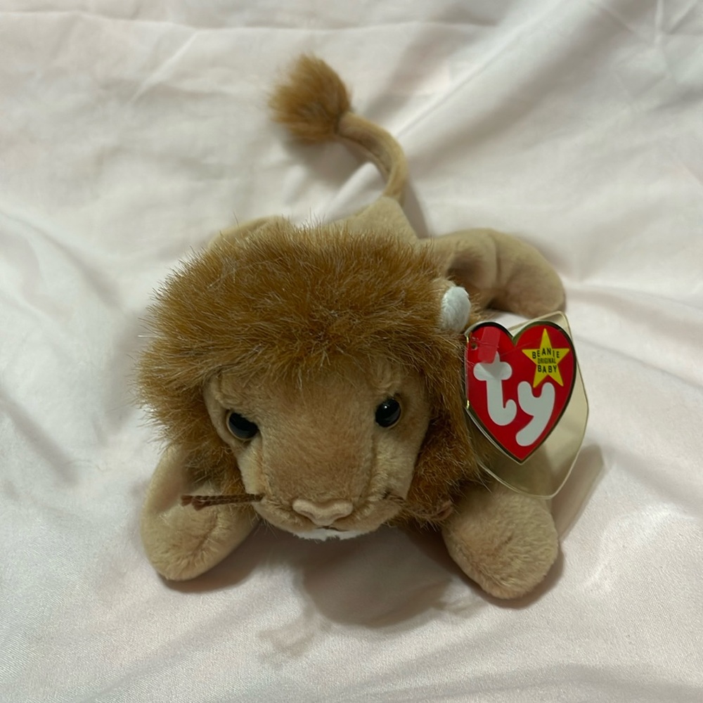 ty Roary the Lion (PVC Pellets)